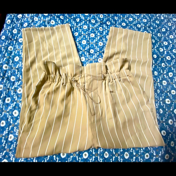 L’Academie paper bag waist pants - Picture 3 of 6